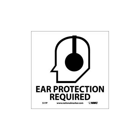 Nmc EAR PROTECTION REQUIRED W S17R